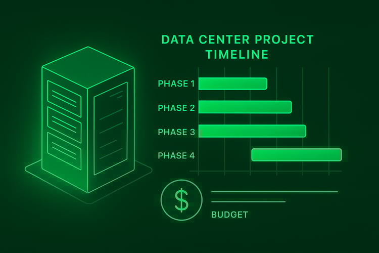 Cómo planear un proyecto de data center cronograma, presupuesto y fases